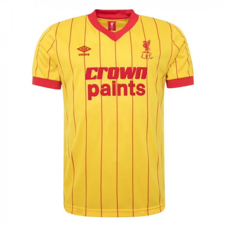 Camiseta Liverpool Away Retro 81/84