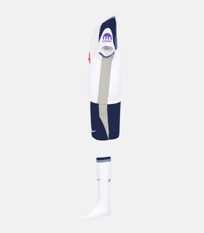 Camiseta y Pantalones Cortos para Niños Tottenham Hotspur Home 25/26- Con Media
