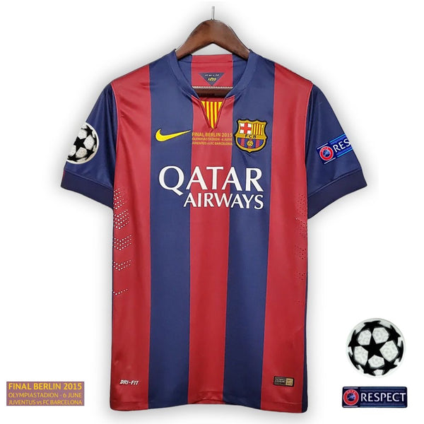 Camiseta FC Barcelona Retro 14/15 - Con Patch