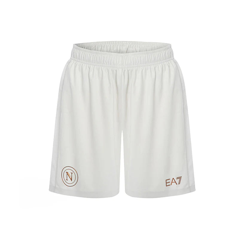 Camiseta y Pantalon Corto para Niño Napoli Away 25/26