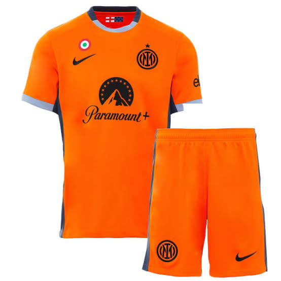 Camiseta y Pantalon Corto para Niño Inter Third 23/24