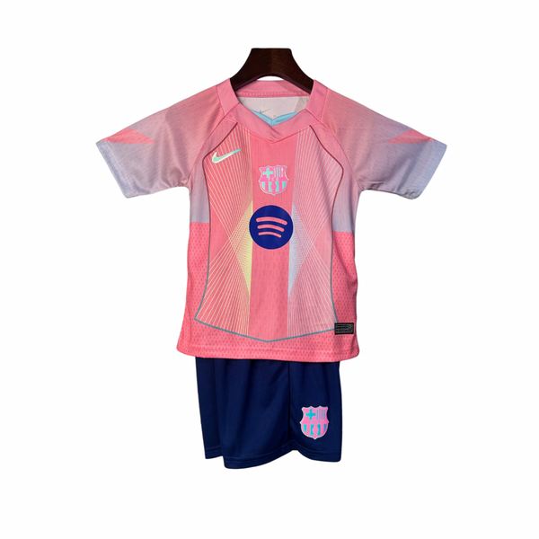 Camiseta y Pantalones Cortos para Niño FC Barcelona edición especial 25/26