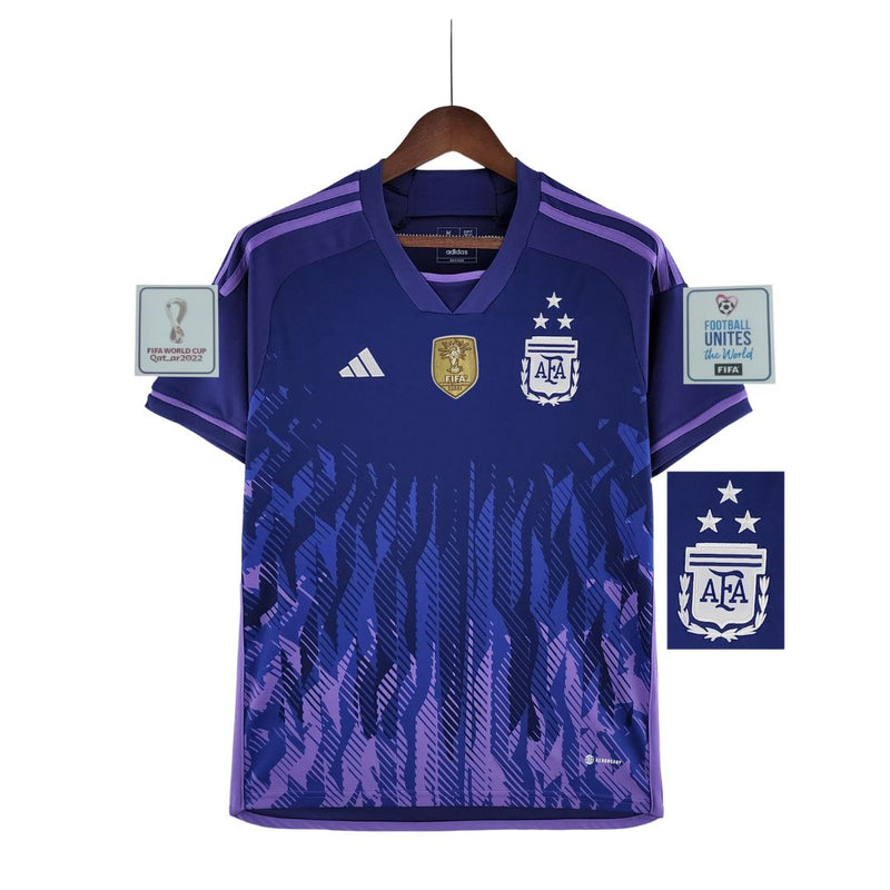 Camiseta Argentina ll 22/23 - Parche Copa Del Mundo/Campeón