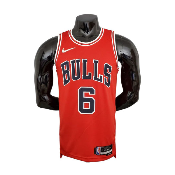 Camiseta 75 Aniversario CARUSO#6 Chicago Bulls Red NBA