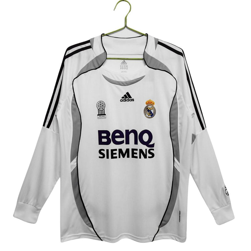 Camiseta Real Madrid Retro Manga Larga 06/07