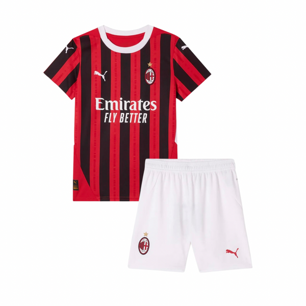 Camiseta y Pantalon Corto para Niño AC MILAN Home 24/25