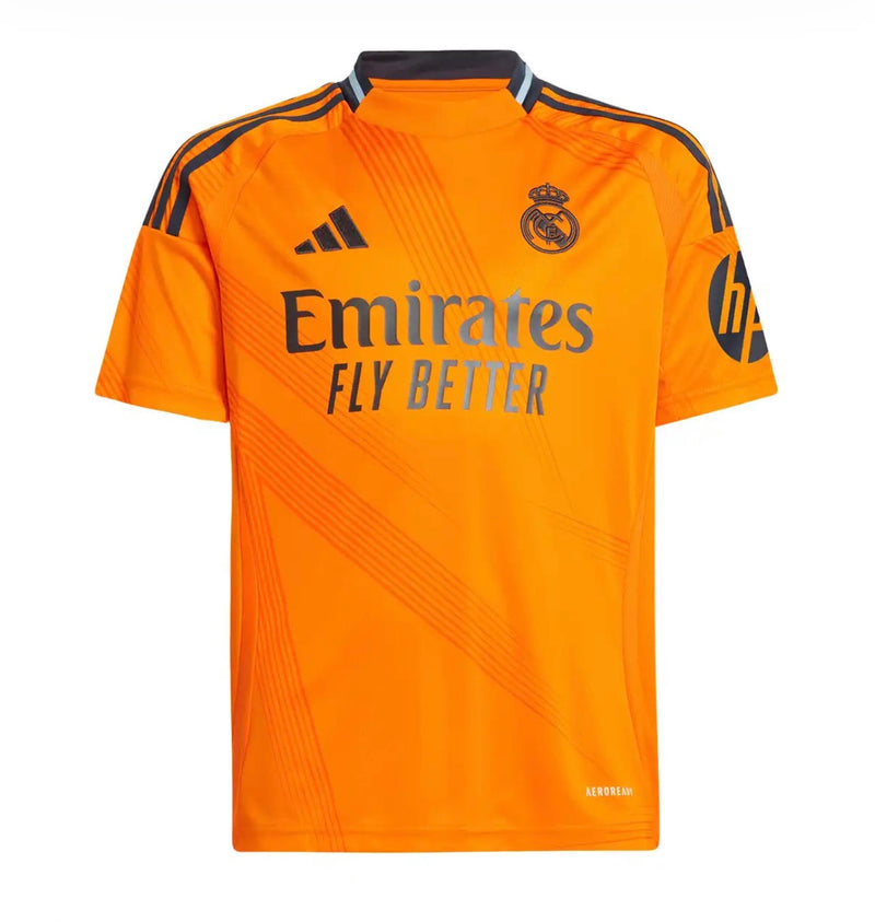 Camiseta y Pantalones Cortos Niños Real Madrid Away 24/25 - Con Medias y Patch