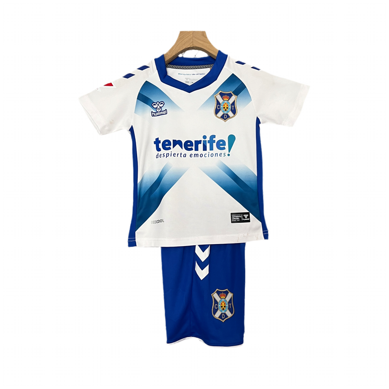 Camisa e Pantalon Corto Niño UD CD Tenerife Home 24/25