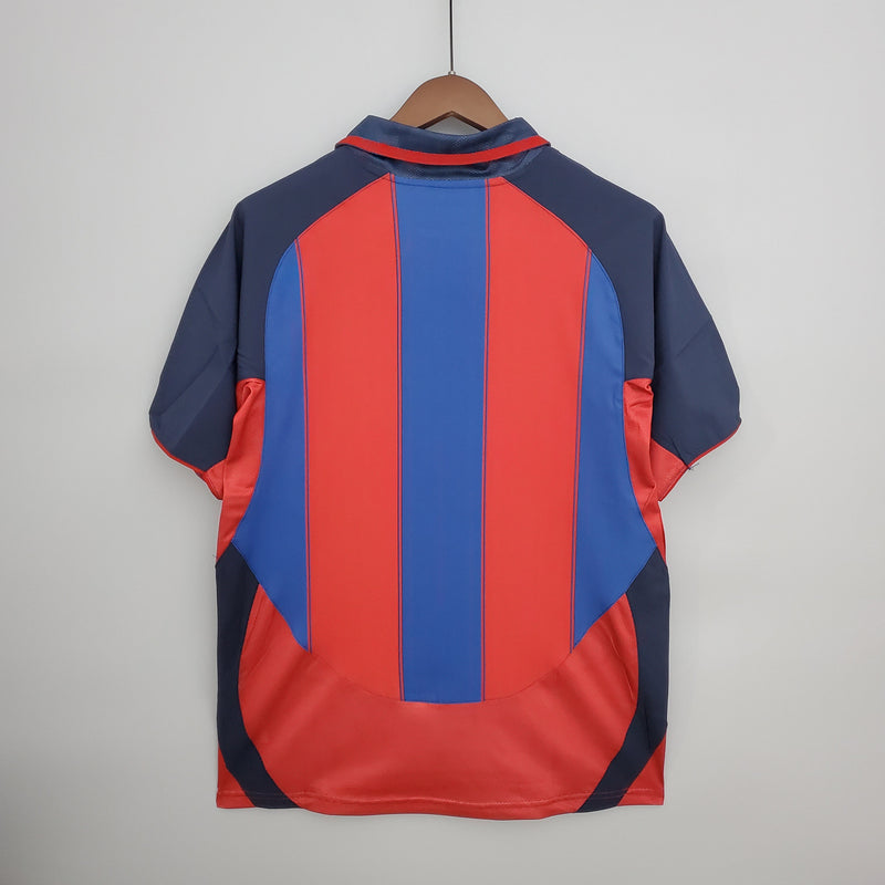 Camiseta FC Barcelona Retro 03/04 - Con Patch