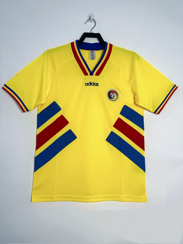 Camiseta Home de la Selección Rumania Retro