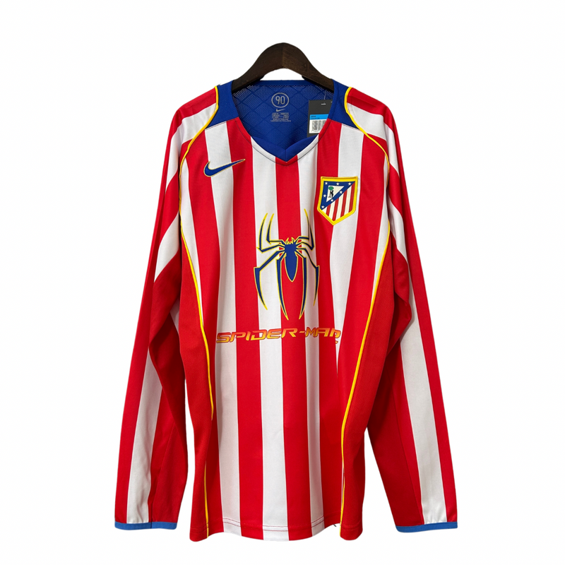 Camiseta Retro Atletico Madrid 04/05 - Manga Larga