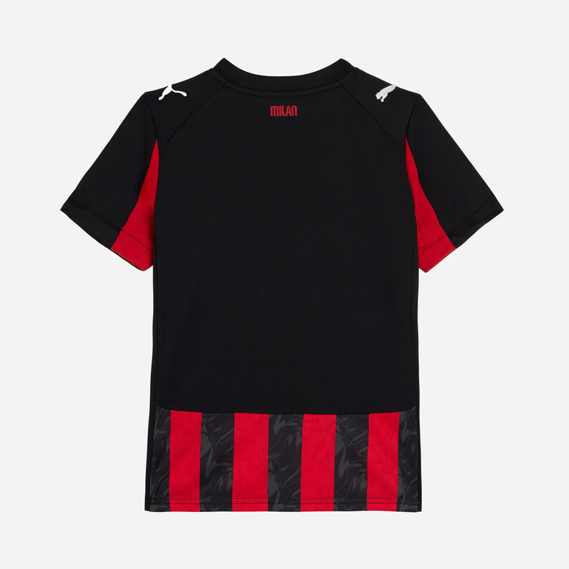 Camiseta y Pantalon Corto para Niño AC MILAN Home 25/26 - Con Medias