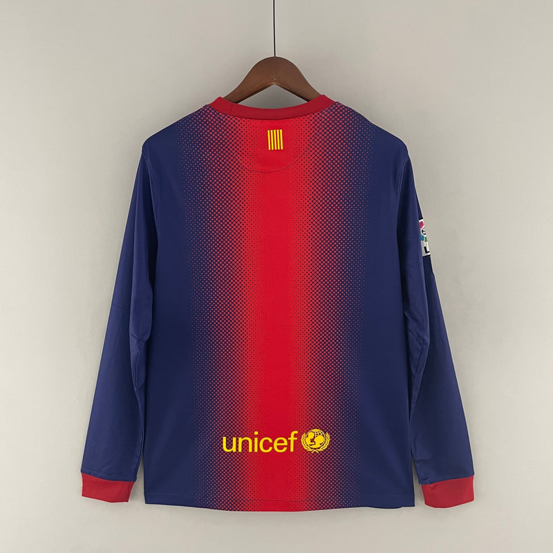 Camiseta FC Barcelona Retro Manga Larga 12/13