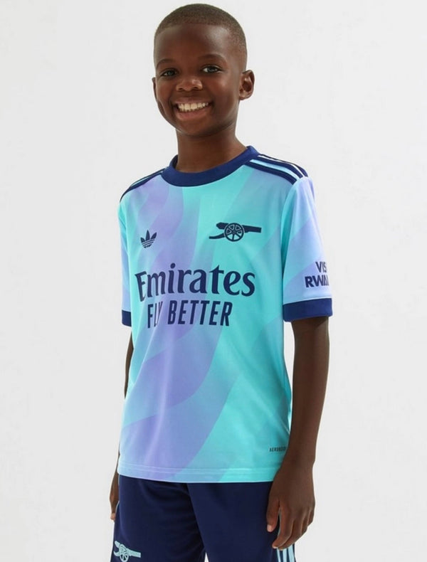 Camisa y Pantalones Cortos para Niños Arsenal Third 24/25