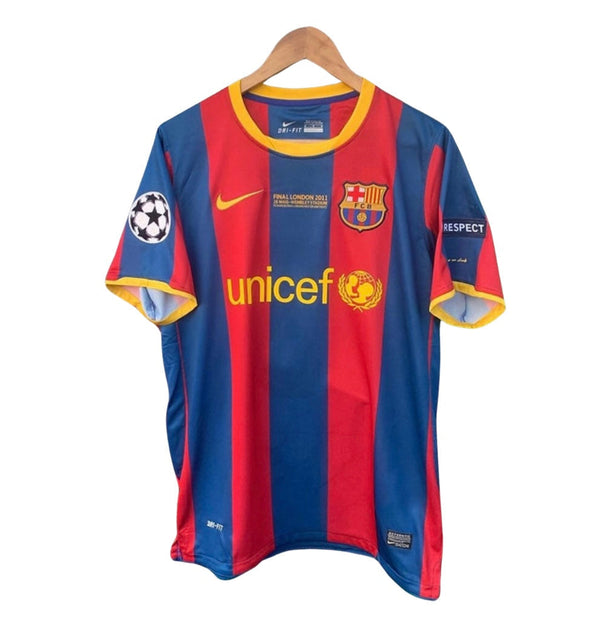 Camiseta FC Barcelona Home Retro 10/11 - Con Patch