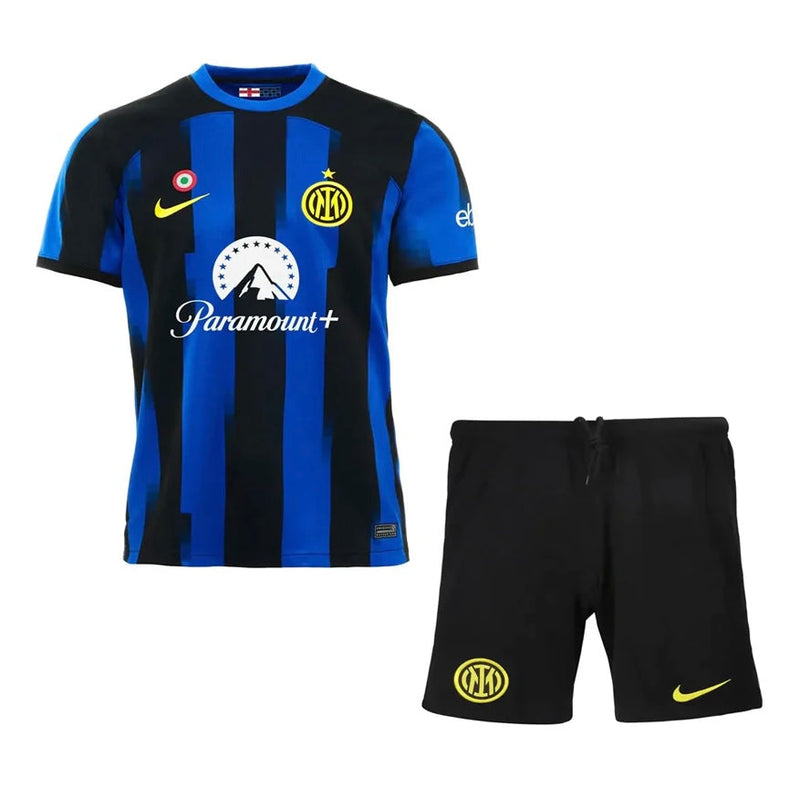 Camiseta y Pantalon Corto para Niño Inter Home 23/24