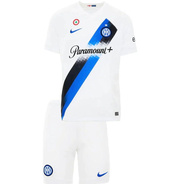 Camiseta y Pantalon Corto para Niño Inter Away 23/24