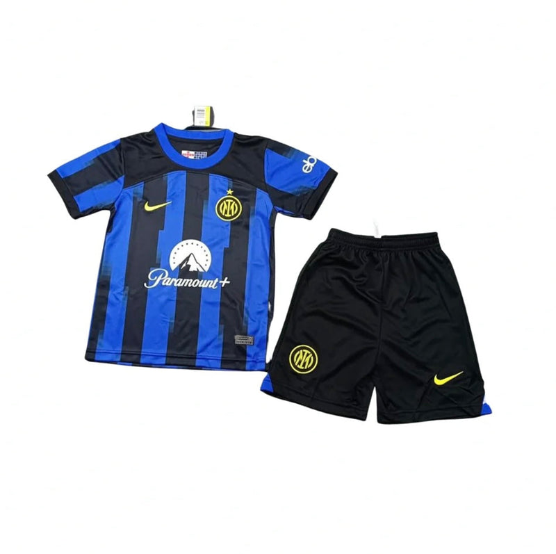 Camiseta y Pantalon Corto para Niño Inter Home 23/24