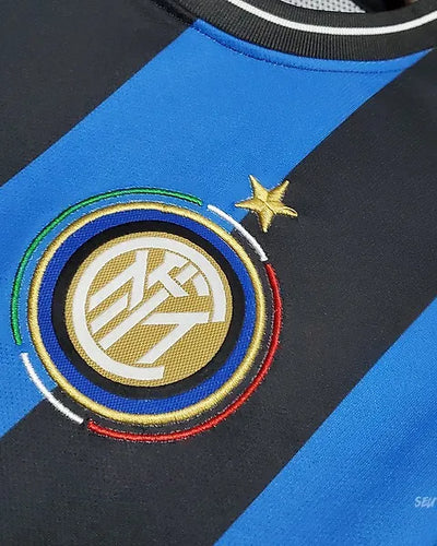 Camiseta Retro Inter Home 09/10 - Con Patch