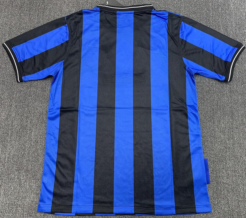 Camiseta Retro Inter Home 09/10 - Con Patch