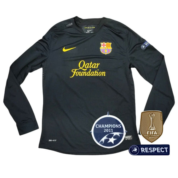 Camiseta FC Barcelona Retro manga larga 11/12 - Con Patch