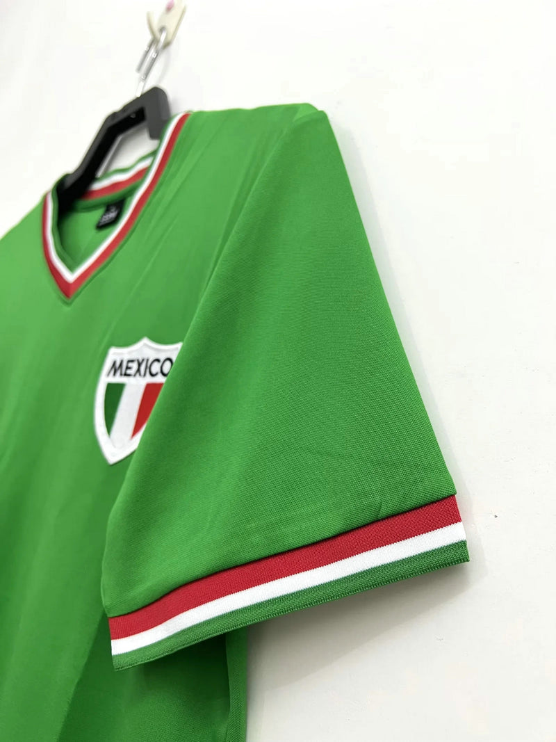 Camiseta Retro 1970 Mexico Home