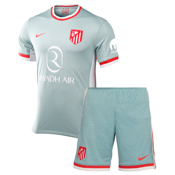 Camiseta y Pantalones Cortos para Niños Atletico de Madrid away 24/25