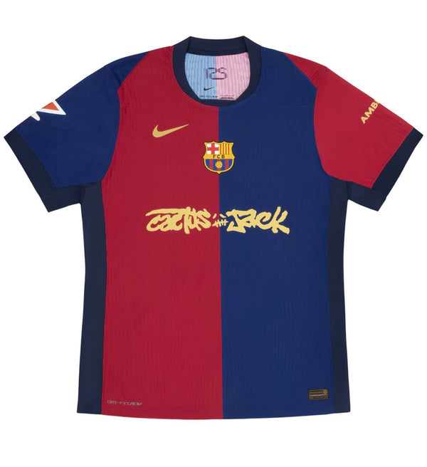 Camiseta Home FC BARCELONA x Travis Scott CACTUS JACK - Jugador - 24/25