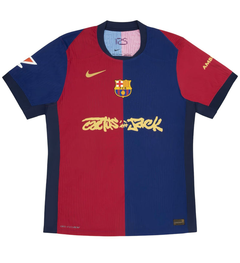 Camiseta Home FC BARCELONA x Travis Scott CACTUS JACK - Jugador - 24/25