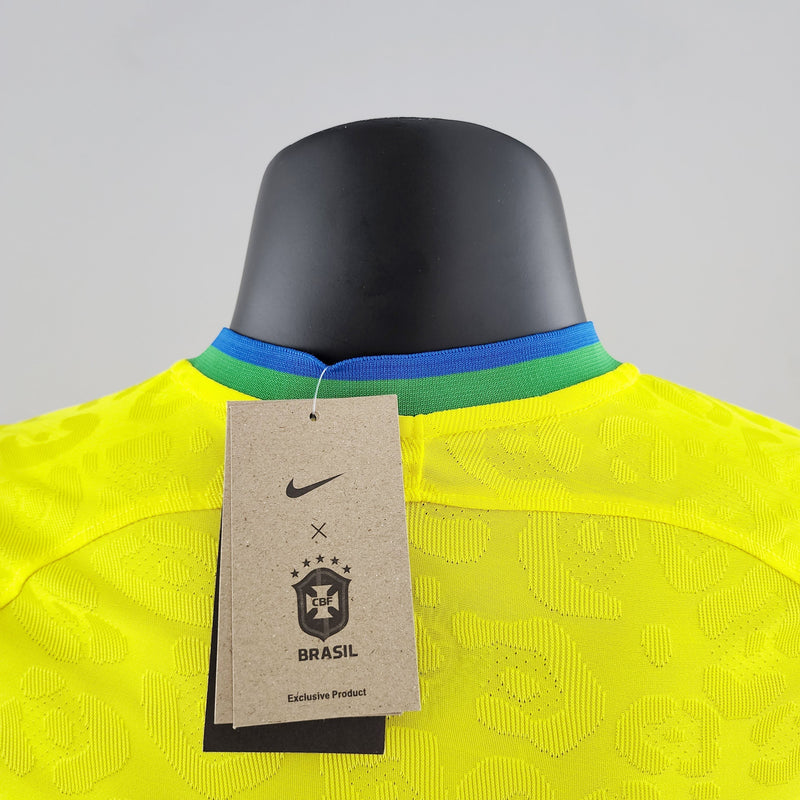 Camiseta Brasil l Amarillo - Jugador - 22/23