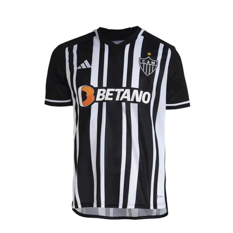 Camiseta Atlético Mineiro Home 23/24- Blanco y Negro