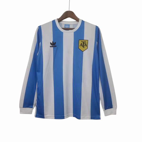 Retro 1978 Manga Larga Argentina