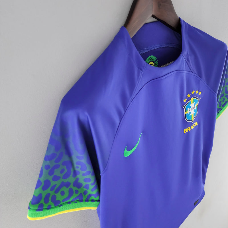 Camiseta Brasil Mujer 2022