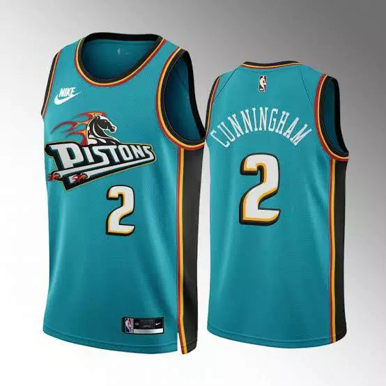 Camiseta NBA Swingman - Detroit Pistons - Edición Clásica - Cunningaham #2