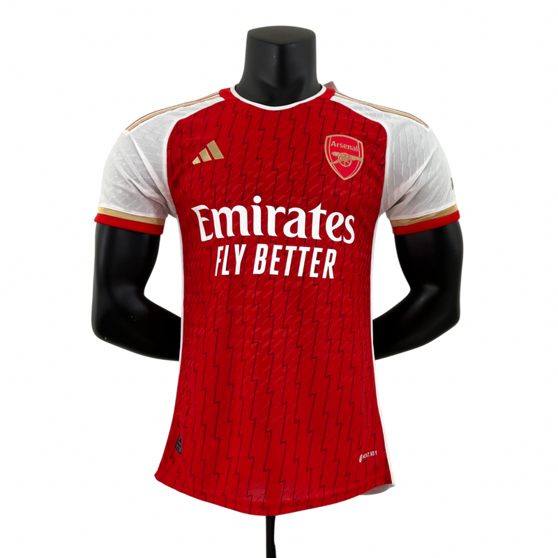 Camiseta Arsenal Home 23/24 Roja y Blanca - Jugador