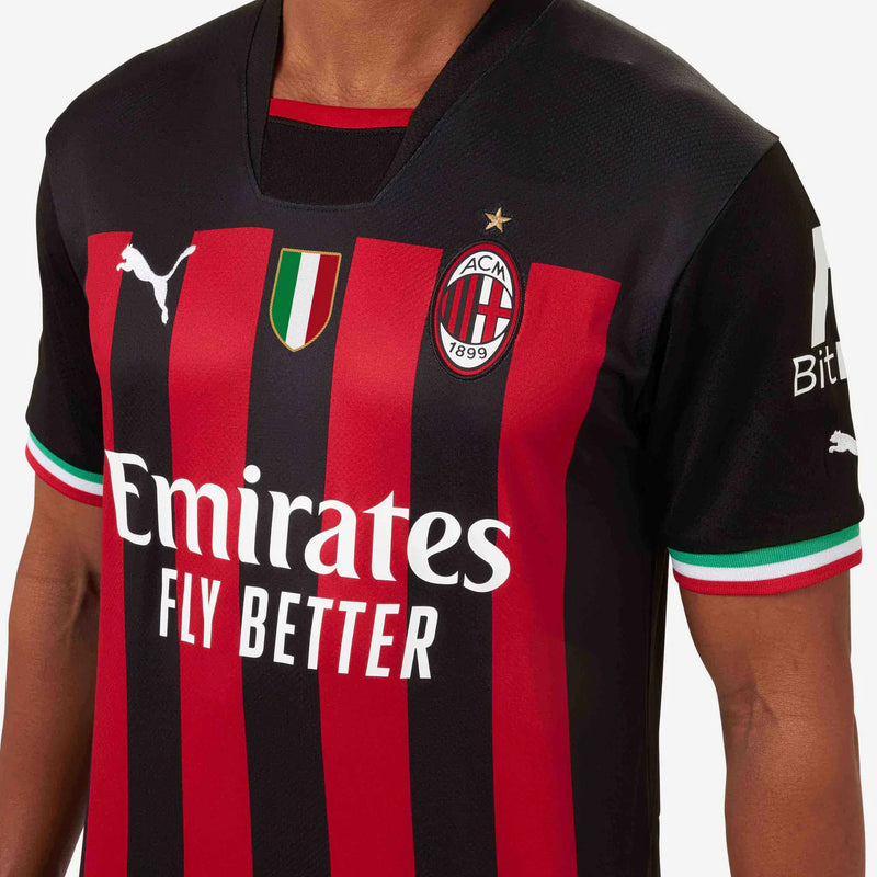 Camiseta AC Milan Home - Patch 22/23