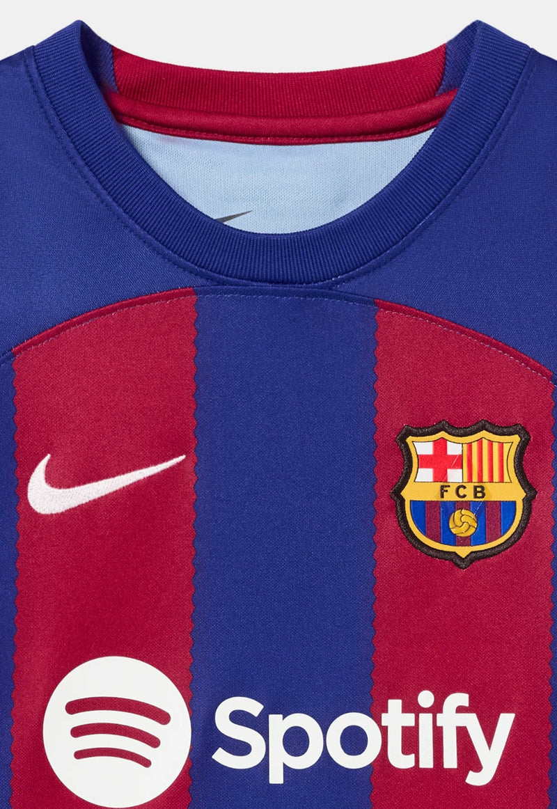 Camisa y Pantalones Cortos para Niños FC Barcelona 23/24