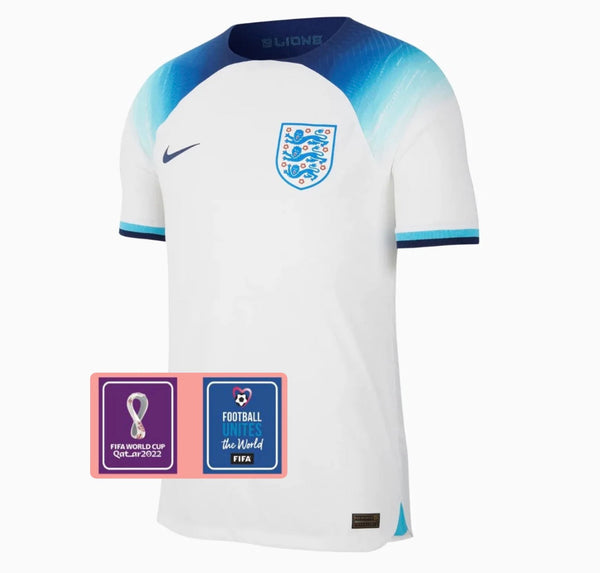 Camiseta Inglaterra I 2022 - Parche Copa Del Mundo