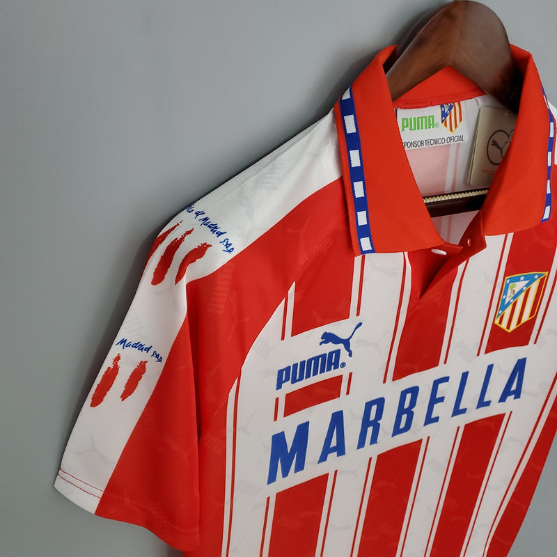 Camiseta Retro Atletico Madrid 94/95 - Rojo