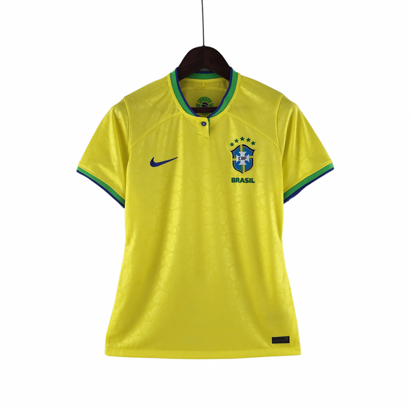 Camiseta Brasil Mujer 2022