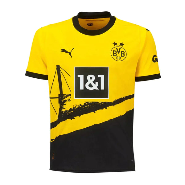 Camiseta Borussia Dortmund Home 23/24 - Amarillo y Negro