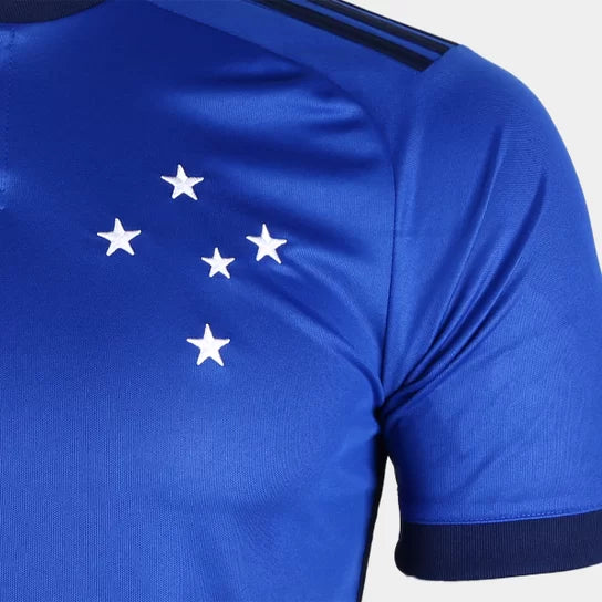 Camiseta Cruzeiro Home 23/24 Hombre Azul