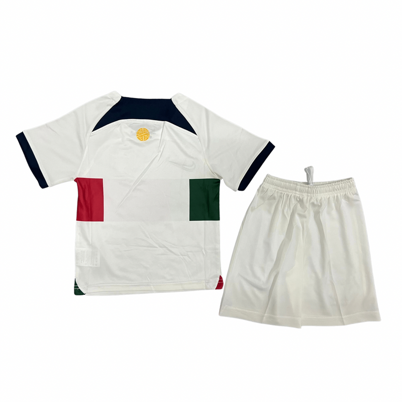Camiseta y Pantalones Cortos para Niño Portugal 22/23
